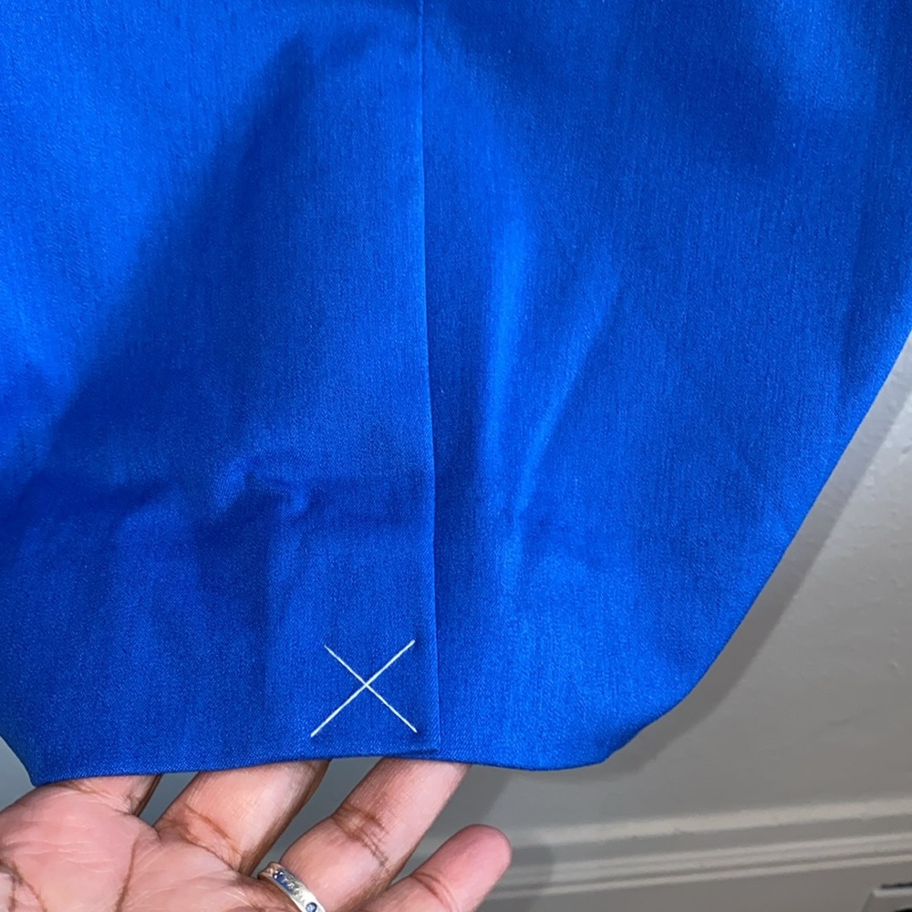 NWT J Crew Going Places Sleeveless Royal Blue Dress - Picture 7 of 11